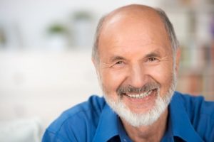 photo of senior man smiling